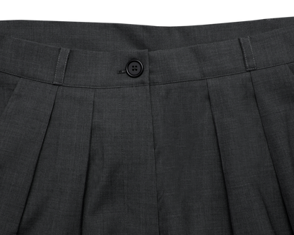 It takes time pleated pants